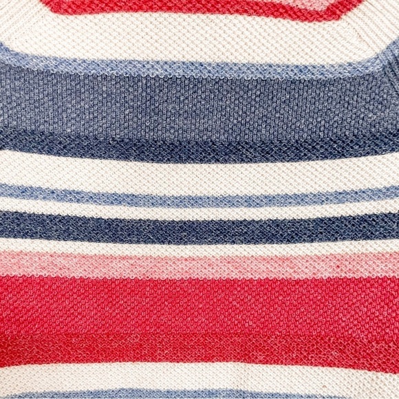 L.L. Bean | Striped Knit Cozy Cotton Sweater - Picture 6 of 9